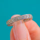 Art Deco Platinum Diamond Eternity Ring, 1.00ct - UK J.5 / US 5
