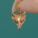 Antique 9ct Gold Fox Charm