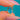 Edwardian 9ct Gold Aquamarine charm, front view of the faceted blue Aquamarine