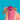Victorian 18ct Gold Rhodolite Garnet Solitaire Ring, angled Garnet close-up