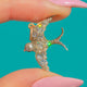 Antique Silver Paste Bird Pendant