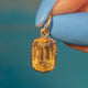 Georgian 9ct Gold Golden Topaz Charm, 3.60ct