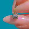 18ct Gold Antique Old Mine Cut Diamond Charm