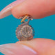 Georgian 18ct Gold & Silver Paste Collet-Set Charm