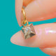 18ct Gold Antique Old Mine Cut Diamond Charm