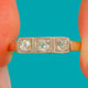 Art Deco 18ct Gold & Platinum Diamond Three Stone Ring