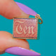 Emergency Ten Shilling Note Charm, 9ct Gold